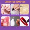 Makartt Nail Glue Remover for Press on Nails,10ML Glue Off for Nail Tips Acrylic Nails Fake Nails Debonder Adhessive Remover Acetone-free Nail Polish Remover, Can't Remove Gel Nail Polish