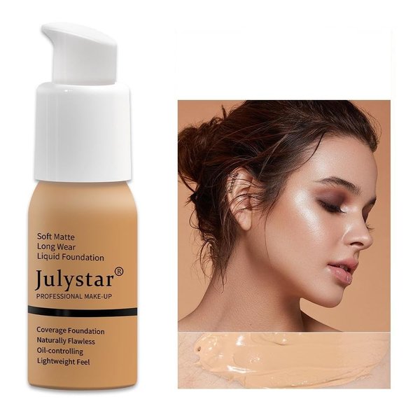 Liquid concealer Foundation Facial Cream Foundation Light and long-lasting liquid foundation Concealer foundation oil - 03#