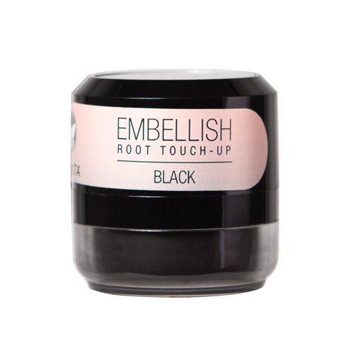 Calista Embellish Root Touch-Up, Black, Temporary Grey Cover and Root Concealer, 0.35 oz.