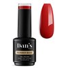 Dan's Nails Rubber Base Gel Coat Set | Soak off UV/LED Lamp For Professional Technician (Chilli Red)