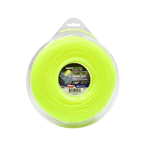 Maxpower 338816 Premium Twisted Trimmer Line .130-Inch Twisted Trimmer Line 105-Foot Length