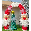 Snowflake Balloons Foil Winter Balloons Pack of 4 Winter Wonderland Decorations Winter Christmas New Year Theme Birthday Party Decorations Winter Ski Skate Sports Decorations