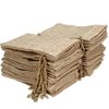FASOTY Lot of 24 3.5x5 Inch Burlap Gift Bags with Drawstring Linen Jewelry Pouches Jute Burlap Sacks for Wedding Favors Party Gifts, DIY Craft, Coffee, Valentine, Holiday Gift Bags