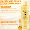 VC Toner-300ml,VC Toner Refreshing Hydrating Rejuvenating,VC Water Contains VC Ingredients Deeply Hydrate and Enhance Skin Elasticity,Deep Moisturing,Refreshing Water Lotion for All Skin Types