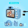 Kids Camera for Girls and Boys, HiMont Digital Camera for Kids with 32GB SD Card, 1080P Toddler Camera & Selfie Video Camera Suitable for Birthday & Christmas Toy Gift for Kids Age 3-10 (Blue)
