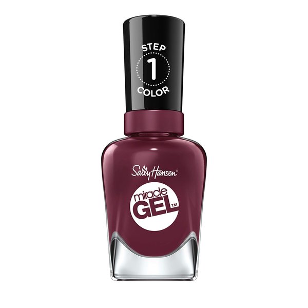 Sally Hansen Miracle Gel Nail Polish, Shade V-Amplified 489 (Packaging May Vary), 0.5 Fl Oz (Pack of 1)