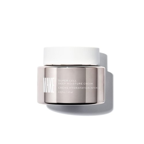 MAKE Super Cell Deep Moisture Cream – Moisturizing, Plumping and Firming Cream – Soothing Daily Face Moisturizer – Hydrating Skincare with Abyssinian Oil, 1.6 Fl Oz