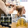 2pcs Ultra Hold Hair System Adhesive 3.4oz w/Hair Sectioning Clip Bundle Pack | Waterproof Invisible Long-Lasting | Front Bonding Weave Toupees Wigs Extensions Lace Wig Glue | Bold Hold Adhesive