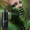 MEICOLY Witch Green Face Body Paint Stick(1.06 Oz),Hunting Camo Stick,Cream Gamora Hulk Face Paint,Waterproof Green Eye Black for Sports,Halloween Facepaint SFX Christmas Cosplay Makeup,Green