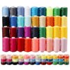 72Pcs Bobbins Sewing Threads Kit 36 Colors 500 Yards Sewing Polyester Thread Spools with 36Pcs Same Color Prewound Bobbins for Hand Sewing DIY Emergency Travel Sewing Machine Use
