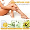 60% Urea Plus 2% Salicylic-Acid Foot Cream - Urea Cream for Feet Moisturizer for Dry Cracked Feet Knees Elbows Hands - Heel Balm Stick Aloe Vera, Beeswax, Urea Foot Cream Smoothing Skin 1.41oz