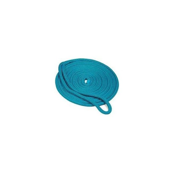 Seachoice DB BRAID DOCK LINE - TEAL - 1/2" X 15'