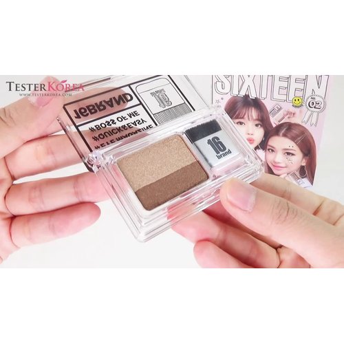 Chosungah 16 brand Holiday Edition Magazine eye shadow (#02 Hello Monday)