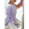 TONGSONG Cute Cartoon Octopus Stuffed Animals Octopus Plush Doll Toys Octopus Plushies Toys Gift Sea Stuffed Toys for Kids and Lovers Home Decor (Purple, 15.7-Inch)