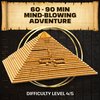ESC WELT Quest Pyramid Puzzle Box - Escape Room in a Box - Brain Teaser Puzzle for Adults & Teenagers - Puzzle Box with Hidden Compartment - 3D Puzzle for Adults - Wooden Puzzle for Family Games