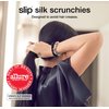 Slip Silk Skinnie Scrunchie Bauble in Paparazzi - 100% Pure 22 Momme Mulberry Silk Scrunchies for Women - Hair-Friendly Silk Scrunchies - Luxurious Elastic Hair Scrunchie Set (4 Scrunchies)