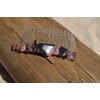 Rhodonite Stone Hair Comb