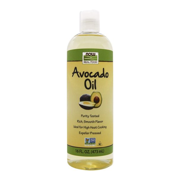 NOW Foods, Avocado Oil, Cooking Oil in Plastic Bottle, Purity-Tested, Rich Smooth Flavor, High Heat Cooking, Expeller Pressed, Certified Non-GMO, 16.9-Ounce