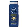 NIVEA Men Energy 3-in-1 Body Wash - Shower, Shampoo and Refresh With Invigorating Mint Extract - 16.9 fl. oz. bottle