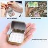 Fcozpjk Nail Art Palette, 2PCS Gel Nail Polish Palette Box with Disposable Nail Art Palette Papers Nail Gel Brush Pen, Sequins Glitter Powder Color Gel Mixing Tool Manicure Polish Container Box