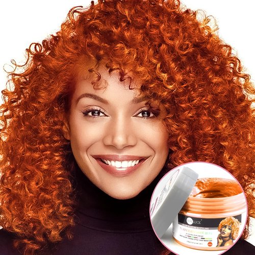 VOLLUCK Hair Color Wax Temporary Hair Color Orange Hair Dye Hair Styling Clays for Party, Cosplay, Halloween, Christmas 4.23 oz. (Orange)