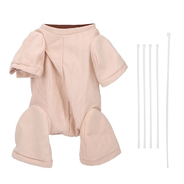 SUNGOOYUE Reborn Doll Cloth Body Part, Fabric Reborn Doll Cloth Body Accessory for 3/4 Arms and 3/4 Legs (20 Inch)