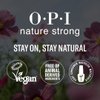 OPI Nature Strong Vegan Nail Polish, Top Coat, High Shine Nail Polish, Natural Origin, Cruelty-Free Nail Lacquer, 0.5 fl oz.