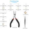 1200pcs Open Jump Rings and Lobster Clasps with Jump Ring Pliers, Perfect Jewelry Findings Kit for Jewelry Making Supplies and Necklace Repair