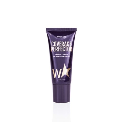 Westmore Beauty Face Coverage Perfector - Porcelain - 1 Fl Oz Foundation Makeup, Liquid Foundation, Full Coverage Foundation - The Best Foundation Full Coverage Makeup Lightweight Foundation