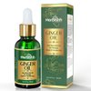 Herbishh Ginger Hair Oil - Fast Thickening and Regrowth Serum for Dense Hair - Best Compact 30ml Care Product for Women & Men