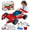 CHOWONE Metal Model Car Building Assembly Toys 166 PCS STEM Erector Sets Car Vehicle Model Construction Set for Boys and Girls Car Building Educational Toy for Kids Ages 8+ (Spidermodel Car)