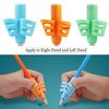 DMFLY Pencil Grips, Pencil Grips for Kids Handwriting, Children Pen Writing Aid Grip Set Posture Correction Tool for Kids Preschoolers Children, Hollow Ventilation Design, 3 Pack