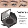 SACE LADY Eyeliner, Pro Cake Eyeliner Powder, Long Lasting Water-Soluble Eyeliner Pressed Powder, Waterproof, Smudge-Proof, Cruelty Free for Makeup Beginner and Pro Makeup Artist 0.12Oz(Black)