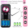 SAVILAND Portable Electric Nail Drill Kit: 35000RPM Rechargeable Electric Nail Drill with Basci 8*Drill Bits 50*Sanding Bands Nail Tool for Beginners Nail Art Removal Nail Care for Manicure & Pedicure
