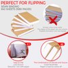 14 Pack Blank Flipbooks, 840 Sheets (1680 Pages) Flip Book Paper for Animation, Sketching and Cartoon Creation, 120GSM No Bleed Drawing Paper and Sewn Binding (4.5" x 2.5")