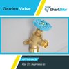 SharkBite 3/4 Inch x 3/4 Inch MHT Garden Valve, Multi Turn, Push to Connect Brass Plumbing Fitting, PEX Pipe, Copper, CPVC, PE-RT, HDPE, 24623LF