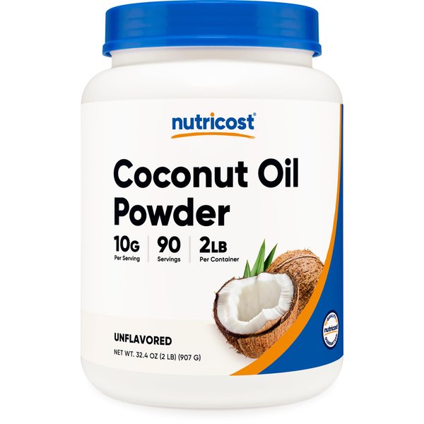 Nutricost Coconut Oil Powder 2 LBS (90 Servings) - Non-GMO And Gluten-Free - Premium Quality