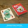 AQUARIUS SpongeBob Holiday Playing Cards - Christmas Themed Deck of Cards for Your Favorite Card Games - Officially Licensed SpongeBob Merchandise & Collectibles
