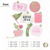 Desert Cactus Delta Zeta Sticker Decal Laptop Water Bottle Car (Cute Sheet)