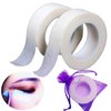 NswfDzk Makeup Tape, 66ft Long, Invisible, Face Lifting, Breathable, Multi-use, for Eye Shadow, Eyeliner, 100 Pieces