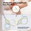 Kids' Nail Scissors Toddler Clippers with Rounded Tips, Safe & Easy Kids Nail Care for 3 Months and Up, Child-Friendly Nail Cutter Kit Travel-Sized Tiny Small Scissors with Cover