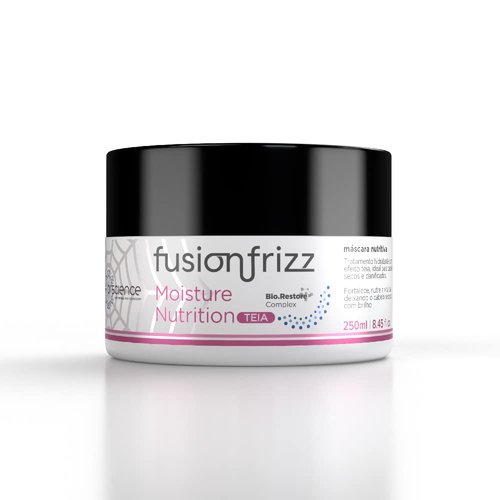 BR Science | Fusion Frizz Moisture Nutrition Hair Mask | Moisturizes, Gives Shine, Softness And Silkiness | 250 ml / 8.45 fl.oz.