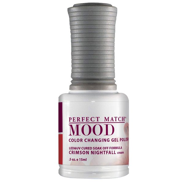 LECHAT Perfect Match Mood Gel Polish, Crimson Nightfall, 0.500 Ounce (MPMG18)