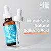 SeoulCeuticals Korean Acne Serum, Skin Care Treatment for Acne Prone Skin - Rapid Action Salicylic Acid, Tea Tree & Clove For Even Skin Tone 1oz