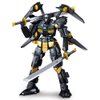 Wanderer KryptonMan BlackBats Mecha Robot Building Block Toy Set,Ages 15 Year and Up-Without Original Box (BlackBats-1052)