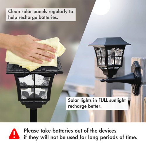 Tenergy Rechargeable NiCd Battery 1000mAh 1.2V AA Battery Pack for Solar Lights, Garden Lights, 48 Pack