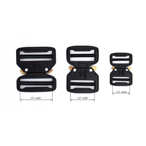 LIIIIIIKES Dual Adjustable No-Sew Tactical Belt Buckle (1.5)