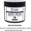 Taconic Shave, All Natural Shave Cream – Highly-Concentrated, Shaving Cream for Men – 4 oz. Moisturizing Shaving Cream Tub with Skin Soothing Ingredients – For All Skin Types - Classic Bay Rum