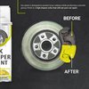 ERA Paints Yellow Brake Caliper Paint With Omni-Curing Catalyst Technology - 2K Aerosol Glossy Finish High Temp Resistance And Extreme Durability Against Color Fade And Chemicals Like Brake Fluid