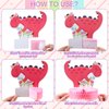 Leinuosen 9 Pcs Dinosaur Party Honeycomb Centerpieces Girls Dinosaur Center Piece for Table Decorations 3D Table Toppers Birthday Party Supplies for Baby Shower Decor Props